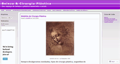 Desktop Screenshot of belezaeplastica.com